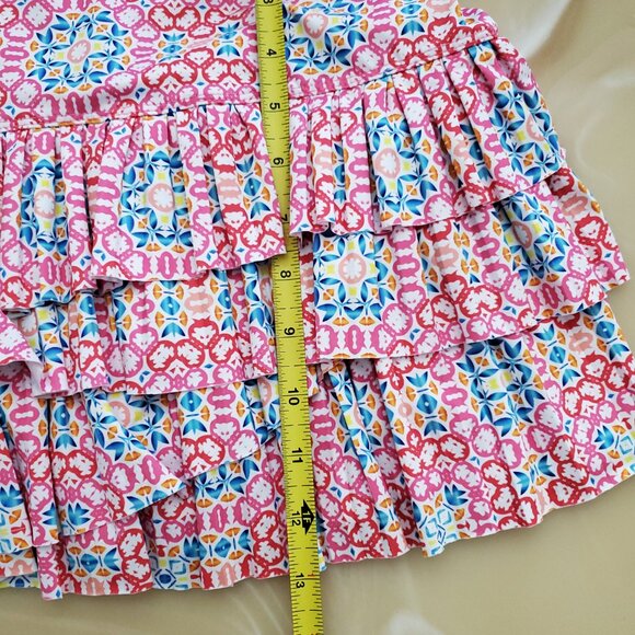 Lucky In Love Women's Pleated Scallop Tennis Pickleball Layered Skort - X-Large - Picture 9 of 13